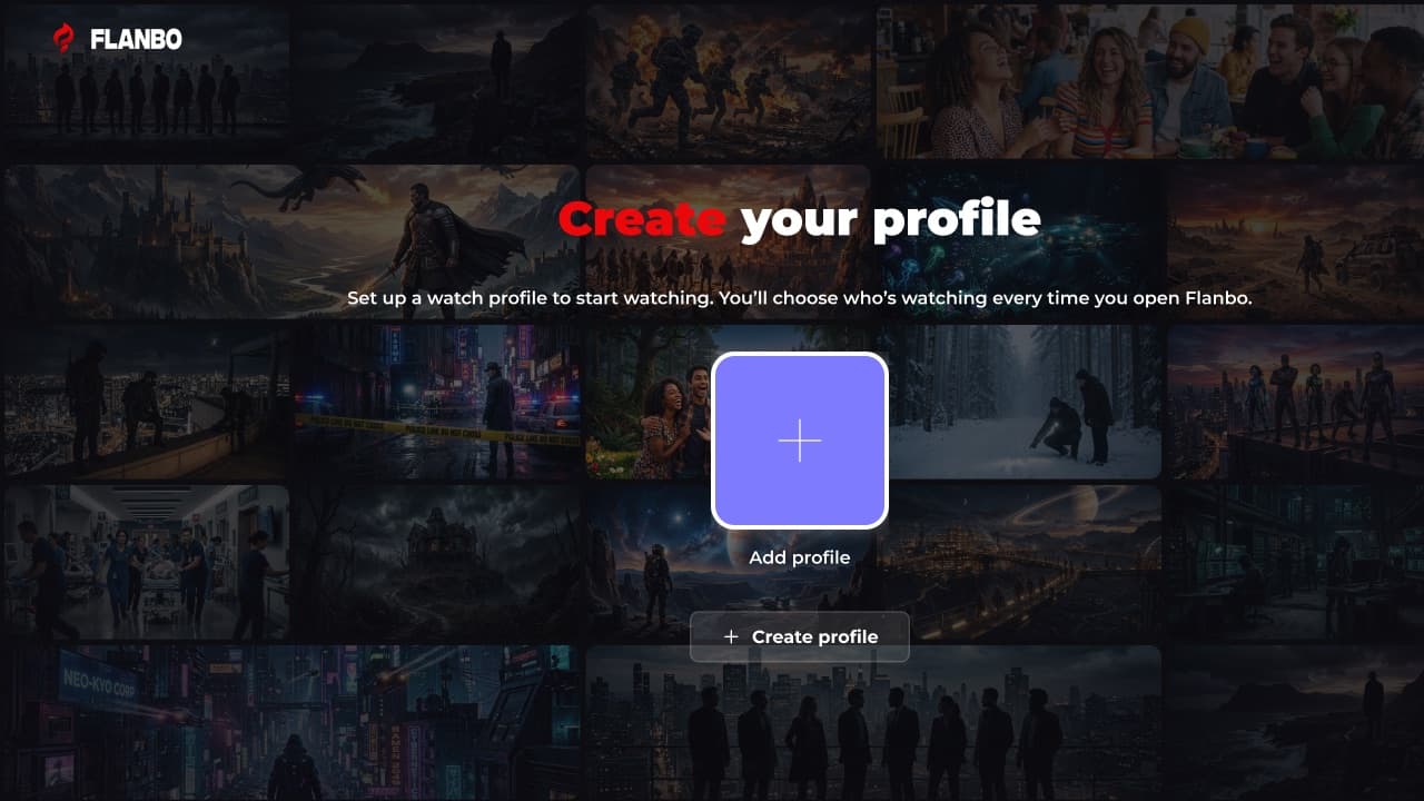 The prompt to create a first watch profile